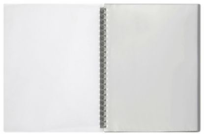 Picture of MBG DISP BOOK A4 REFILLABLE CLR FRNT GRY