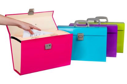 Picture of MBG CARRY FILE SUMMER COLOURS ASSORTED