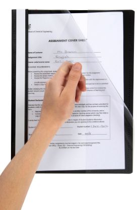 Picture of MBG FILE A4 FLAT DELUXE BLACK