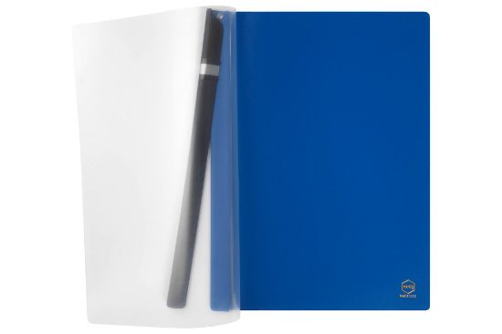 Picture of MBG FILE A4 SPINE CLAMP BLUE