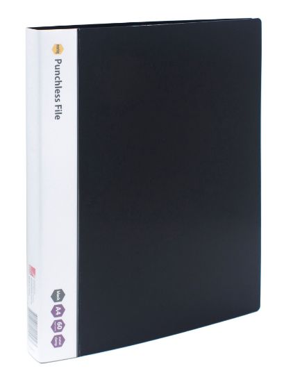 Picture of MBG PUNCHLESS FILE A4 BLK