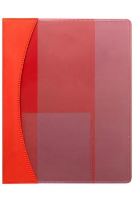 Picture of MBG FILE A4 FLAT PREMIER INS RED