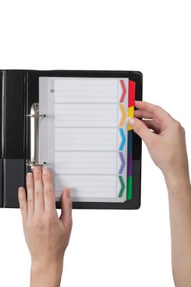 Picture of MBG DIVIDERS REINF BRD COL A5 5TAB