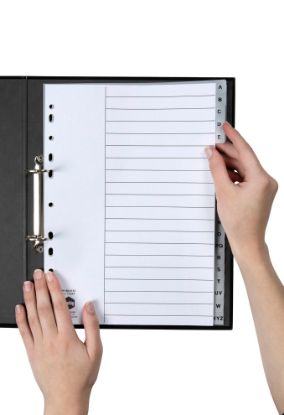 Picture of MBG INDICES GREY PP A4 A-ZTAB