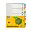 Picture of MBG DIVIDERS XWIDE CLR PP A4 10TAB