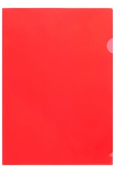Picture of MBG FILE A4 LETTER POLY RED