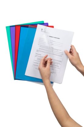 Picture of MBG FILE A4 LETTER ULTRA PP ASSTD PK 10