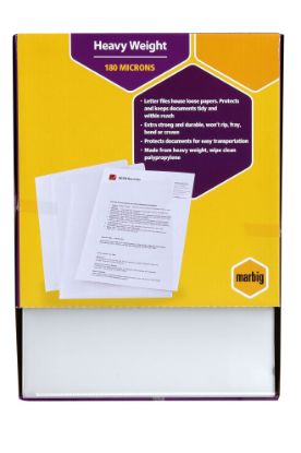 Picture of MBG FILE A4 LETTER ULTRA PP CLEAR