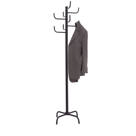 Picture of JASTEK COAT RACK BLACK 8 HOOKS