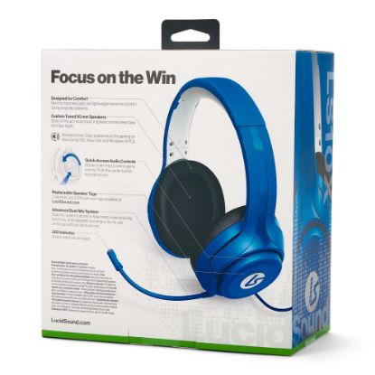 Picture of LUCIDSND LS10X XB WIRED HEADSET SHOCK BL