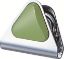 Picture of CARL MC56 GREEN MAGNETIC CLIP
