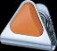 Picture of CARL MC57 ORANGE MAGNETIC CLIP