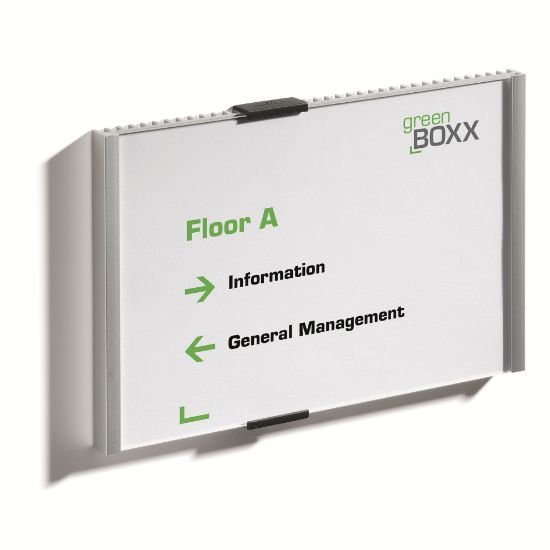 Picture of DUR INFO SIGN 210X145.5MM SLV