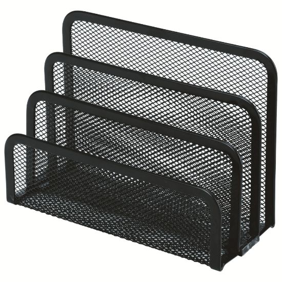 Picture of ESSELTE METAL MESH VERTICAL SORTER BLACK