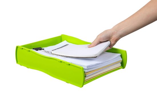 Picture of ESSELTE NOUVEAU DOCUMENT TRAY LIME