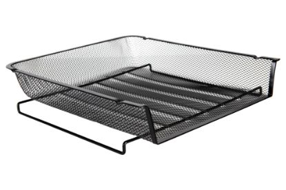 Picture of ESSELTE METAL MESH DOC TRAY A4 BLK