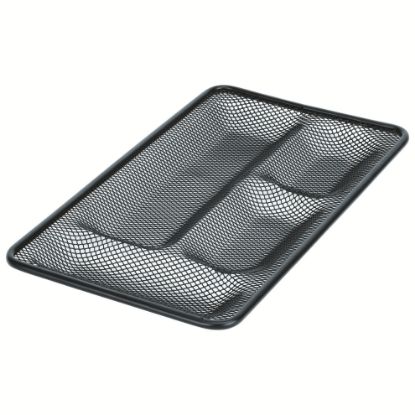 Picture of ESSELTE METAL MESH DRAWER TIDY BLACK