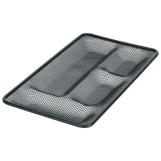 Picture of ESSELTE METAL MESH DRAWER TIDY BLACK