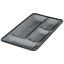 Picture of ESSELTE METAL MESH DRAWER TIDY BLACK