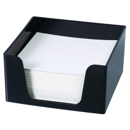 Picture of ESSELTE SWS PLASTIC MEMO CUBE & 500 BLK