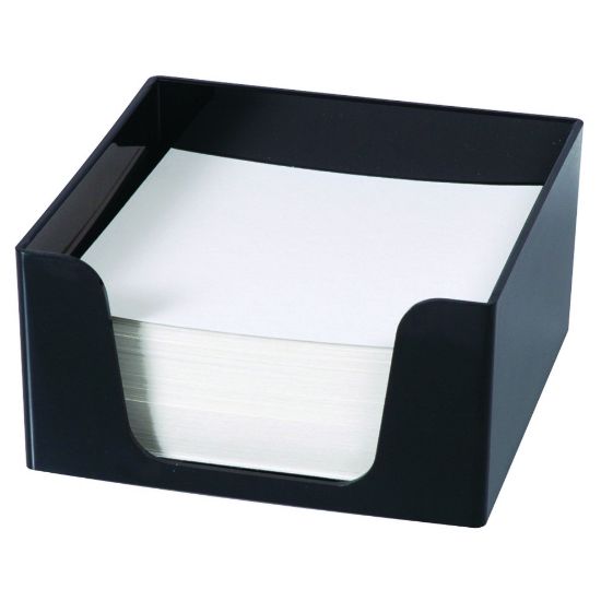 Picture of ESSELTE SWS PLASTIC MEMO CUBE & 500 BLK