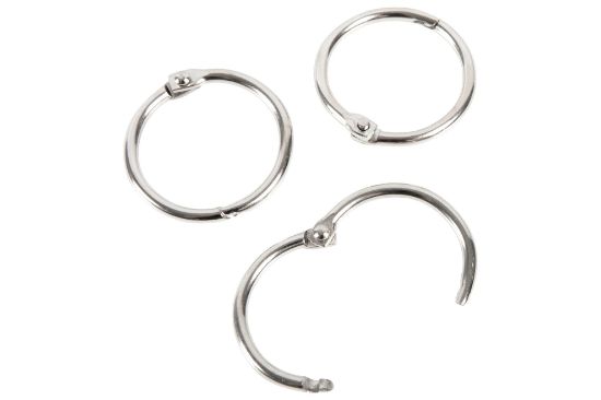 Picture of ESSELTE HINGED RINGS NO.6 25MM BX100