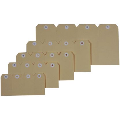 Picture of ESSELTE SHIPPING TAGS NO.1 35X70MM BUFF