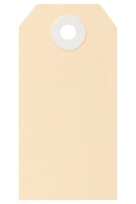 Picture of ESSELTE SHIPPING TAGS NO.2 40X82MM BUFF