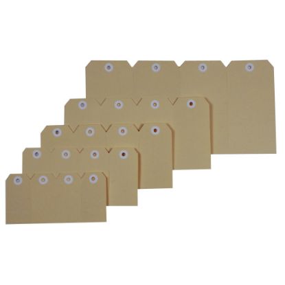 Picture of ESSELTE SHIPPING TAGS NO.5 60X120MM BUFF