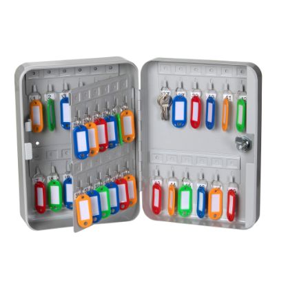 Picture of ESSELTE KEY CABINET NO2 48 KEYS GREY