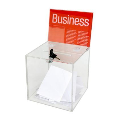 Picture of ESSELTE BALLOT BOX SMALL CLEAR