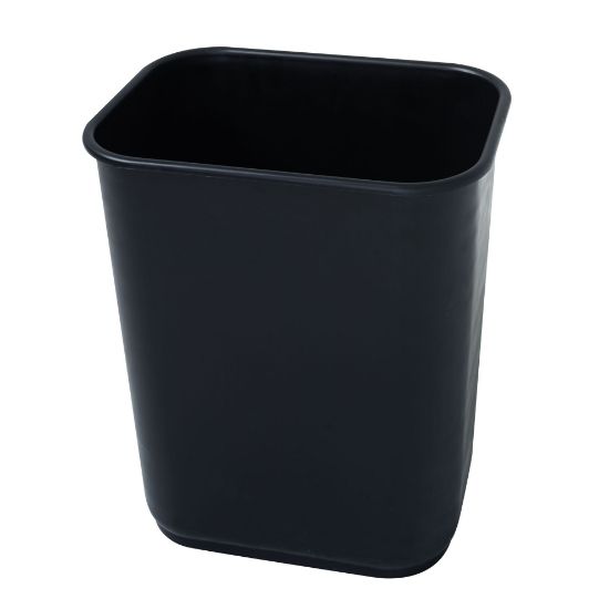 Picture of JASTEK RECTANGULAR WASTE BIN 39L BLACK