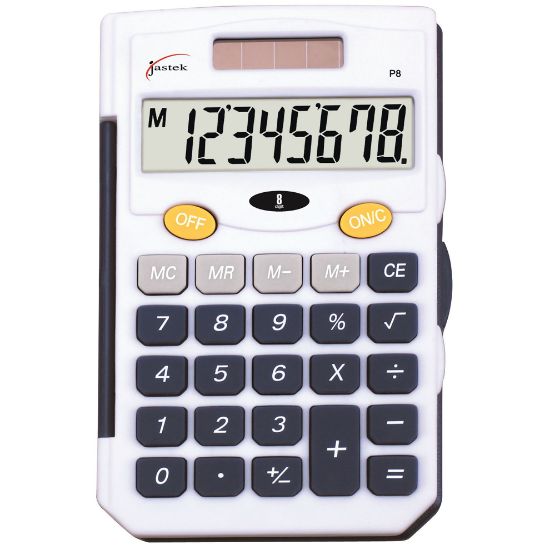 Picture of JASTEK POCKET CALCULATOR BLUE