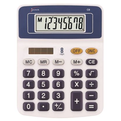 Picture of JASTEK COMPACT CALCULATOR BLUE