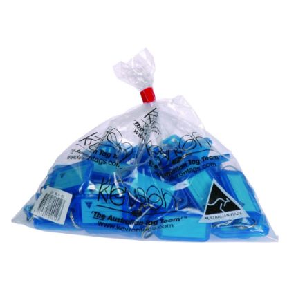 Picture of KEVRON ID5 KEYTAGS BLUE BAG50