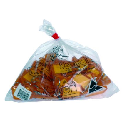 Picture of KEVRON ID5 KEYTAGS ORANGE BAG50