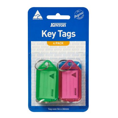 Picture of KEVRON ID5 KEYTAGS ASSORTED PK4