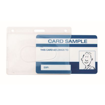 Picture of KEVRON ID1013 ID CARD HOLDER CLR BAG 25