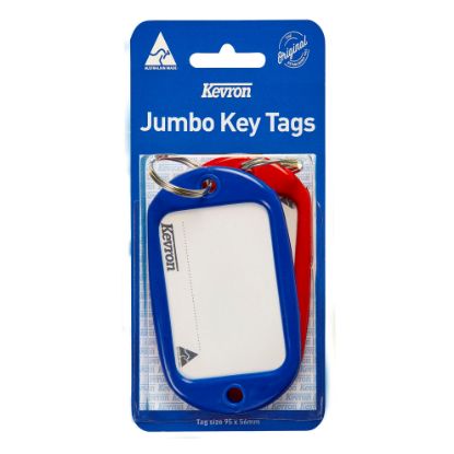 Picture of KEVRON ID10 JUMBO KEYTAGS ASSORT PK 2
