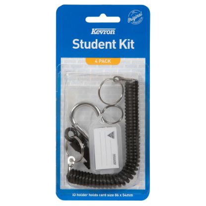 Picture of KEVRON STUDENT KIT BLACK 4 PCS