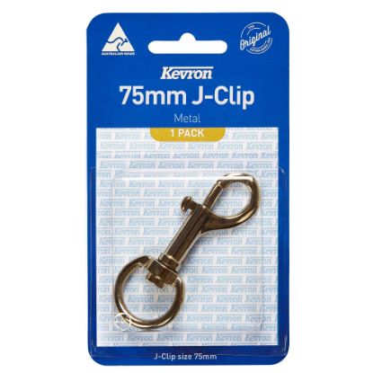 Picture of KEVRON AL1057 METAL J CLIP 75MM PK1