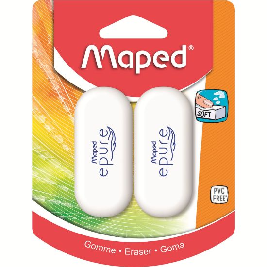 Picture of MAPED 103700 EPURE ERASER PK2