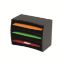 Picture of MBG WOOD DESKTOP ORGANISER 6 TIER BLACK