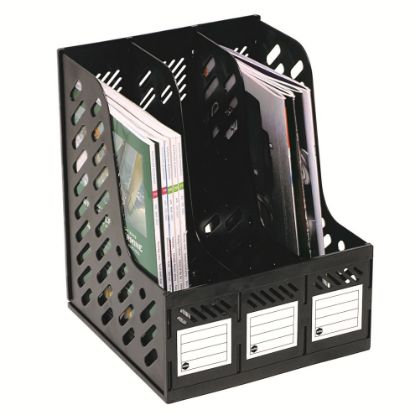Picture of MBG MAGAZINE RACKS 3 SECTION