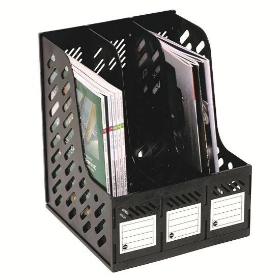Picture of MBG MAGAZINE RACKS 3 SECTION