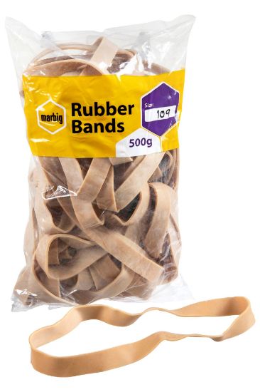 Picture of MBG RUBBER BANDS NO. 109 500GM
