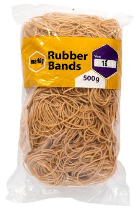 Picture of MBG RUBBER BANDS NO. 18 500GM