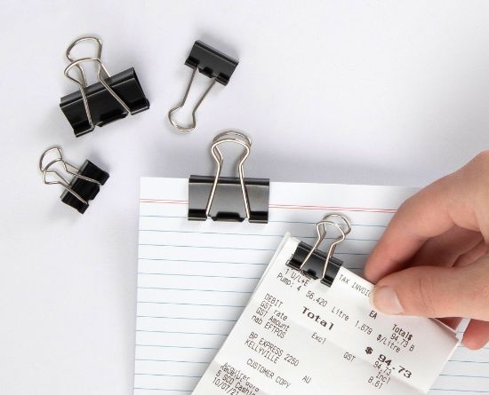 Picture of MBG BINDER CLIPS ASSORTED SIZES TUB 60