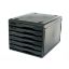 Picture of METRO 3439 MDSS B4 6 DRAWERS BLACK