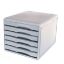 Picture of METRO 3439 MDSS B4 6 DRAWER LIGHT GREY